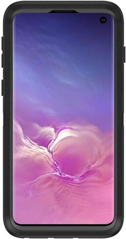 حافظة وحافظة OtterBox DEFENDER SERIES لهاتف Samsung Galaxy S10 - أسود in Saudi Arabia