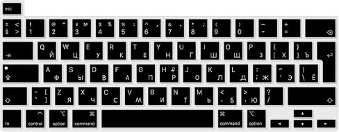 HRH English Keyboard Cover Skin Silicone Keyboard Cover Protector for MacBook Pro 13 inch 2020 (Model A2289 / A2251 / A2338 M1 Chip) and for MacBook Pro 16" 2019 (Model A2141),European Version in Saudi Arabia