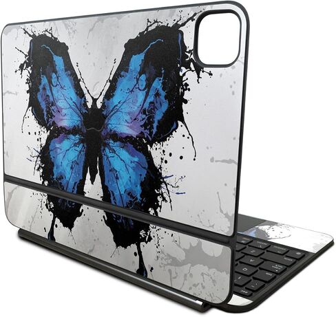 Carbon Fiber Skin Compatible With Apple Magic Keyboard for iPad Pro 11‑inch (M4) 2024 - American Camo - Premium 3M Vinyl Protective Wrap Decal Cover - Easy To Apply | Crafted in the USA by MightySkins in Kuwait