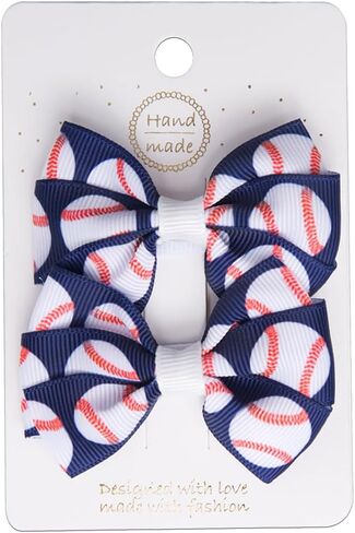 Soccer Bows Hair Clips for Girls Toddler Baby Girl Soccer Outfit Football Hair Accessories Hair Barrettes for Women Hair Pins Sports Themed Bowknot Hair Clip Soccer Mom Soccer Team Gifts in Saudi Arabia