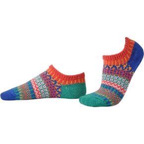 Solmate Socks Mismatched No Show Liner Socks for Women/Men, USA Made with Recycled Yarns…