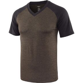 Men's Lightweight Jersey Quick Dry Tagless Workout Gym Running Active Sports T Shirts