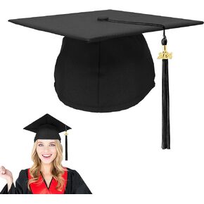 Graduation Cap with 2024 Tassel, Unisex Adult Graduation Cap for High School Bachelor