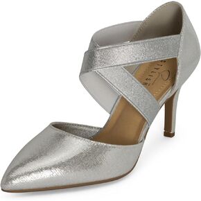BOGO ~ Womens Pointed Toe Elastic Criss Cross Strap High Heel Dress Pumps