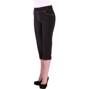 NYGARD SLIMS Petite Cuff Detail Capri