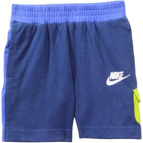 Nike Boy's Lil Fruits Jersey Shorts (Little Kids) Mystic Navy 6 Little Kid