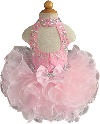 Jenniferwu Infant Toddler Baby Newborn Little Girl's Pageant Party Birthday Dress in Saudi Arabia