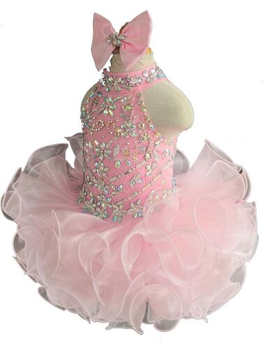 Jenniferwu Infant Toddler Baby Newborn Little Girl's Pageant Party Birthday Dress in Saudi Arabia