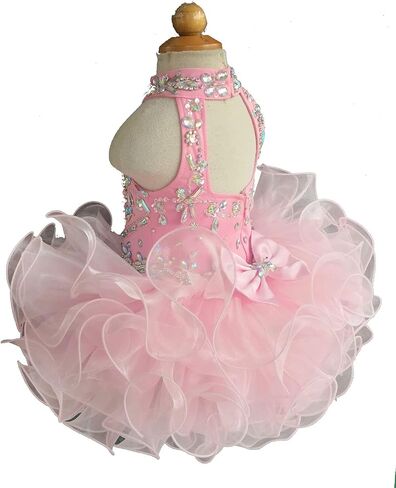 Jenniferwu Infant Toddler Baby Newborn Little Girl's Pageant Party Birthday Dress in Saudi Arabia