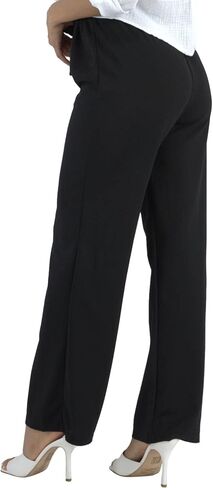 ShoSho Womens High Waist Palazzo Wide Leg Pants Straight Leg Trousers with Self Tie in Saudi Arabia
