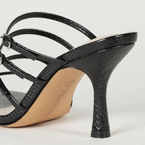 The Drop Women's Naomi Strappy Buckle Heeled Sandal in Saudi Arabia