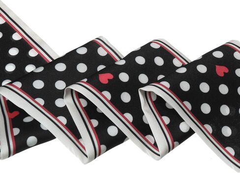 Allegra K Skinny Scarves 50s Polka Dots Neck Wraps for Women Cute Ribbon Hairband Neckerchief in Kuwait
