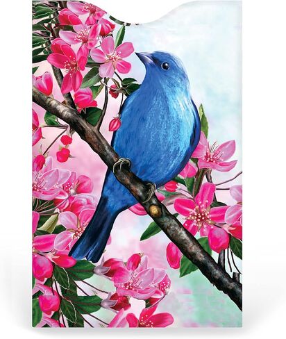 Monarque RFID Blocking Credit Card Sleeves, Set of 6 (Wild Birds) in Kuwait