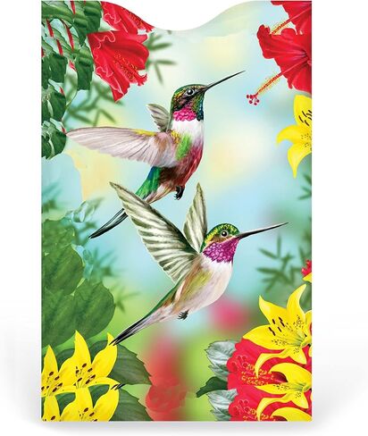 Monarque RFID Blocking Credit Card Sleeves, Set of 6 (Wild Birds) in Kuwait