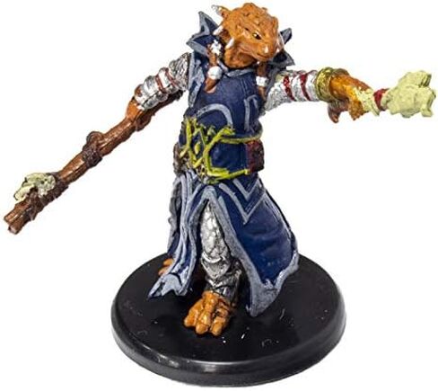 D&D Icons of The Realms: Waterdeep Dragon Heist - Dragonborn Draconic Sorcerer (Blue Robes) #012a in Saudi Arabia
