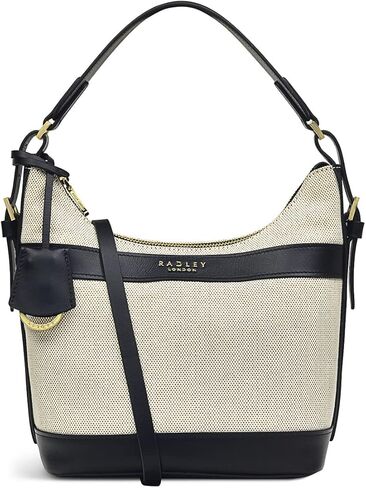 RADLEY London Peregrine Road - Canvas - Medium Ziptop Crossbody in Saudi Arabia