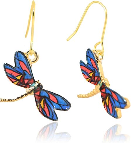 Spinningdasiy Dangling Colorful Flying Creature Bird Earrings | Bird Lover Earrings in Kuwait