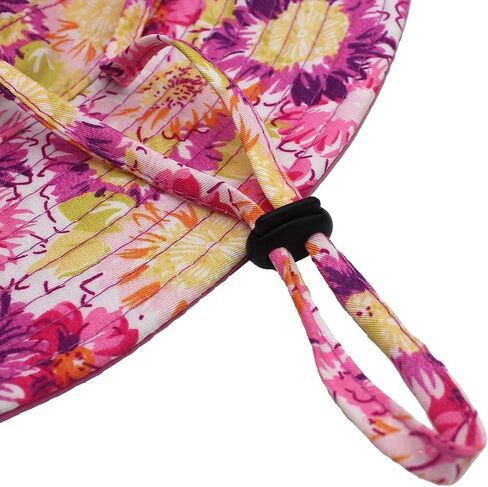 LLmoway Kids UPF50+ Bucket Sun Hats Cotton Lined Lightweight Reversible 3T-8Y in Saudi Arabia
