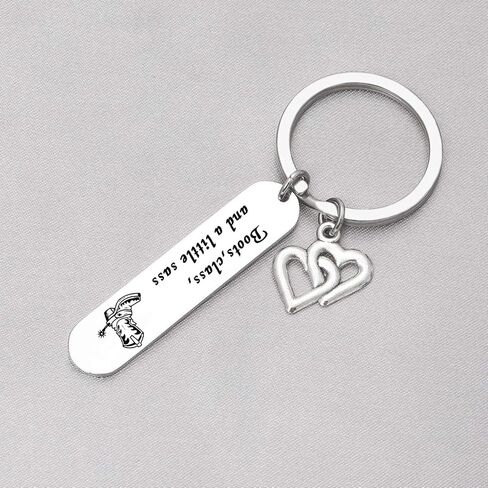 De&ai Cowboy Gift BFF Jewelry Coworker Gift Horse Keychain Cowgirl Friend Gift Girlfriend Gift Best Friend Keychain Cousin Gift horse Gift Cowgirl Boot Keychain (Cowgirl Boot Keyring) in Saudi Arabia