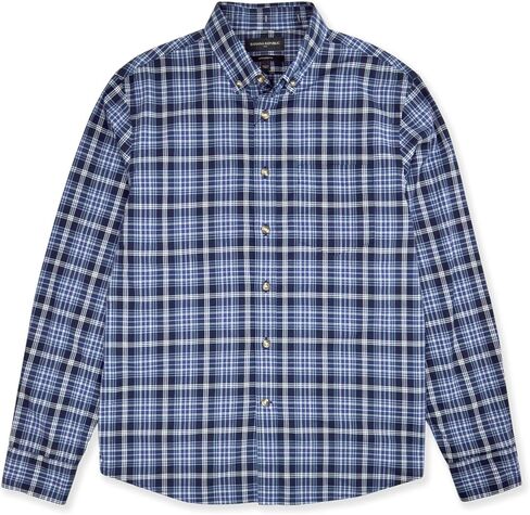 Banana Republic Mens 793778 Slim Fit Untucked Organic Cotton Button Down Shirt, in Saudi Arabia