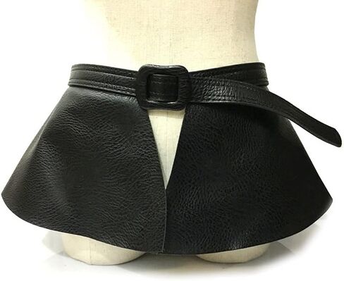 حزام تنورة من جلد البولي يوريثان لفستان حزام للنساء والفتيات in Kuwait