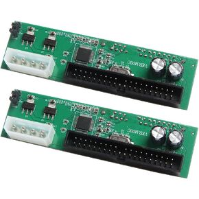 2 pcs SATA to PATA/IDE Hard Drive Adapter Converter 3.5 HDD Parallel to Serial ATA