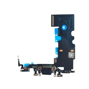 Dock Connector Charging Port Flex Cable Assembly with Microphone for iPhone SE 2020 (Black)