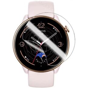 5Pcs Hydrogel Screen Protector for Amazfit GTR Mini 1.28" Smartwatch Soft HD Clear TPU Film Touch Sensitive, Self-Healing, Anti-Scratch, Ultra-Thin, Easy Installation