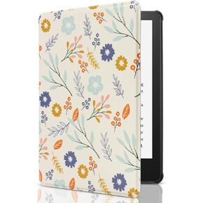 CoBak Case for Kindle Paperwhite - All New PU Leather Cover with Auto Sleep Wake Feature for Kindle Paperwhite Signature Edition and Kindle Paperwhite 11th Generation 2021 Released