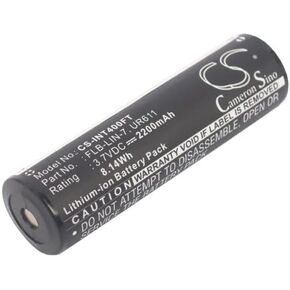 Cameron Sino 2200mAh Replacement Battery for Streamlight Dualie, Inova UR611, T4 (Old Style), T4 Lights (Old Style)