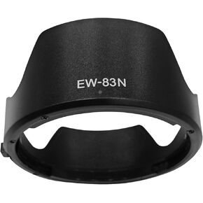 EW-83N Lens Hood for Canon RF 24-105mm F4L is USM(Not Fit RF24-105mm F4-7.1 is STM) Lens,HUIPUXIANG 77mm Lens Hood