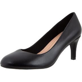 Comfort Plus by Predictions Women's Karma Mid-Heel Round Toe Pump