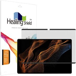 Healing Shield Reusable Paper Texture Screen Protector Compatible with Samsung Galaxy Tab S9 Ultra / S8 Ultra 14.6 Inch 2023 2022, Detachable and Removable Anti Glare Matte