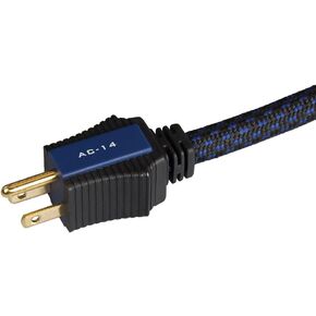 Pangea Audio AC-14 Audiophile Power Cable AC Cord Upgrade for Audio, Video and Electronic Gear 3 Prong (0.6 Meter)