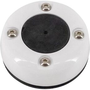 SEAVIEW | Round Cable Gland | Marine Grade Waterproof Cable Pass Through Cable Clam | Compatible with Wire Diameters Up to 1.08" (27.5mm) | White Powder Coated Stainless Steel
