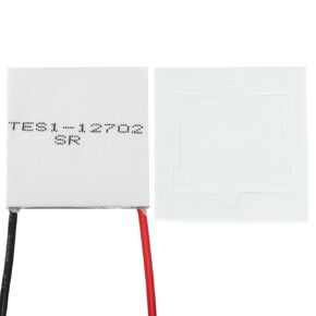 MECCANIXITY TES1-12702 Semiconductor Refrigeration Tablets 15.8V 2A 18W Heatsink Thermoelectric Cooler Cooling Plate Module 30x30mm