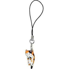 Hello Kitty Charms, Cute Cell Phone Charm Anime Diy Decoration Cat Charms for Jewelry Making Phone Charm Kawaii (Yellow cat)