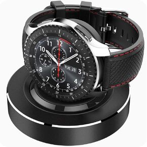 HALLEAST Galaxy Watch 7/6/5/4 Charger Stand, Charging Dock Holder with Weighted Aluminum Alloy Base, Galaxy Watch Ultra/6 Classic/5 Pro/4 Classic/Active 2 & Active, No Charger