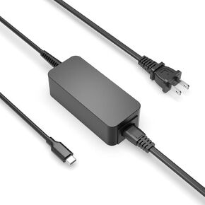 Charger for Lenovo Chromebook Laptop, c330 100e 300e 500e s330 c340 s340 n23 Yoga, USB Type C Power Cord Adapter Supply 45W