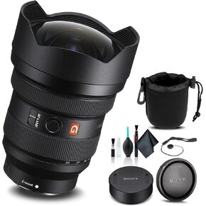 Sony FE 12-24mm f/2.8 GM Lens SEL1224GM, Lens Pouch, Cap Keeper, Cleaning Kit, and More