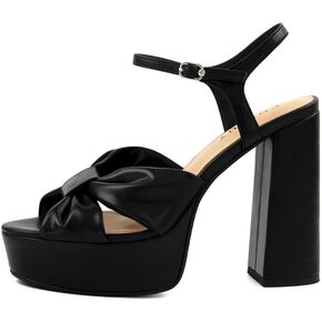 Platform Heels for Women Comfortable High Block Chunky Open Toe Ankle Strap Dressy Sandals Shoes Heels Fashion Wedding Party Evening Prom Dance Dress Pump Sandals Shoes