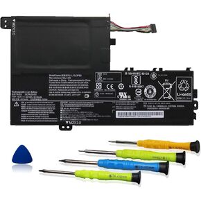 L15L3PB0 Laptop Battery Compatible with Lenovo Flex 5 1470 1570 IdeaPad 320S-14IKB 320S-15ABR 320S-15AST/15IKB/15ISK 520S-14IKB Yoga 520-14IKB Series L15M3PB0 L15C3PB1 11.4V 52.5Wh (Shape-A)
