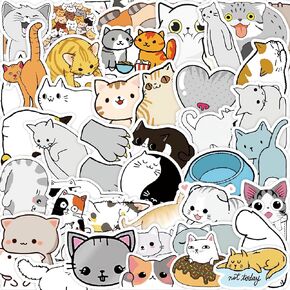 Water Bottle Stickers 100 Pieces Cute Animal Stickers for Kids,Laptop,Guitar,Phone, Luggage, Teenagers, Girls,Boys