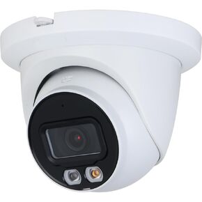 كاميرا داهوا دايموند الذكية ذات الإضاءة المزدوجة IPC-HDW2449TM-S-IL-0280B، رؤية ليلية كاملة الألوان، IR LED، ضوء النجوم، WDR حقيقي، عدسة ثابتة 2.8 مم، حماية IP 67 (برج أبيض، عدسة ثابتة 4 ميجابكسل 2.8 مم)