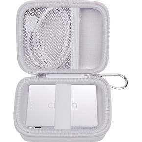 Case Compatiable with Clutch - Pro Portable Charger for iPhone Power Bank Travel Holder Storage for Battery Pack, USB Charging Cable and More Accessories(Box Only) Black