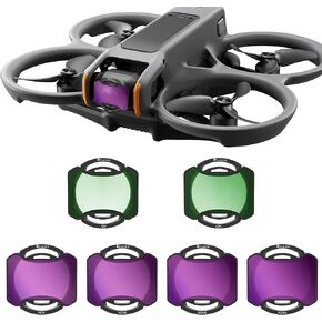 Avata 2 Filter Set - 6 Pack for DJI Avata 2 Drone ND Filters Camera Lens Multi-Coated Compatible with Avata 2 Accessories UV CPL ND8 ND16 ND32 ND64 HD Optical Glass