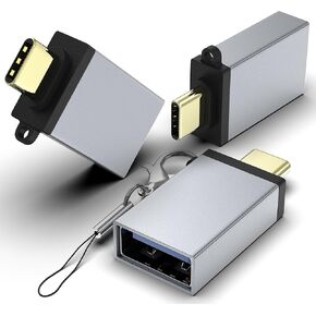 محول USB C إلى USB 3 حزم، محول USB-C ذكر إلى USB A 3.0 أنثى OTG، محول Type C Thunderbolt 4/3 لهاتف iPhone 15 Pro Max وMacBook Pro Air وiMac وiPad وMicrosoft Surface Go وSamsung S24 S23 S22 in Kuwait