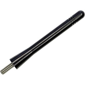 AntennaMastsRus - Made in USA - 4 Inch Black Aluminum Antenna is Compatible with Ford Mustang (1979-2009)