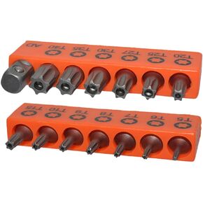 ULTECHNOVO Bit Set Security Bit Screwdriver S Alloy Steel Bits Home Repair Tool T15 Screwdriver Electric Screwdriver Bits Star Shape Tools for S2 Alloy Steel
