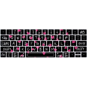 HRH Silicone Keyboard Cover for MacBook Pro with Touch Bar 13 Inch and 15 Inch(A2159/A1989/A1706,A1990/A1707) 2019 2018 2016 2017 Release,Creative Brain